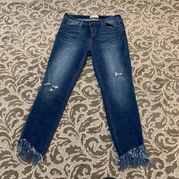 Free People Great Heights Frayed Skinny Jean - Picture 8 of 16